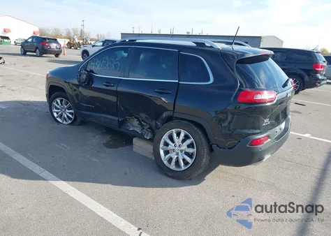 2016 Jeep Cherokee Limited z USA, uszkodzony, nr VIN 1C4PJMDSXGW269791